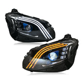 LED Headlight Assembly For Mercedes-Benz E Class 2016-2021 W213 E200 260 300 350, Easy Installation, Plug and Play - Kuerled
